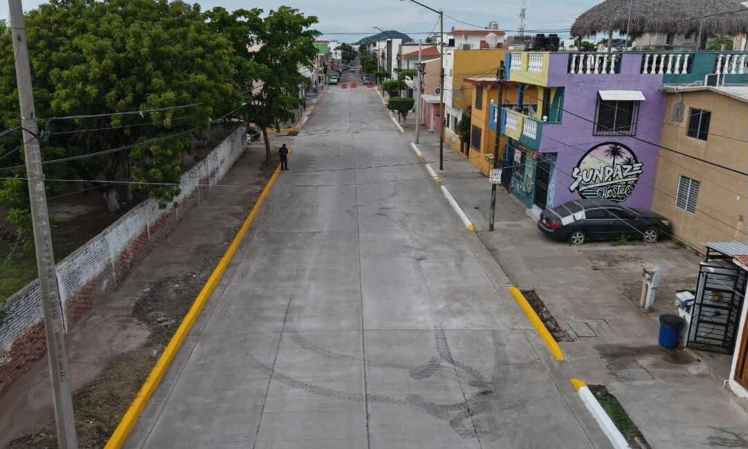 Asegura Estrella Palacios más de 140 calles renovadas, entregadas o en proceso en Mazatlán, Sinaloa