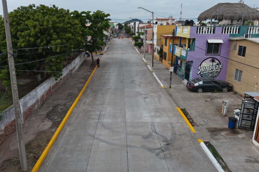 Calle pavimentada