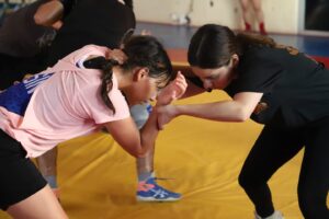 Campamento de luchas asociadas en Culiacán
