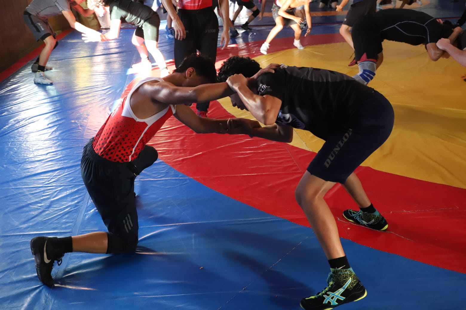 Campamento de luchas asociadas en Culiacán
