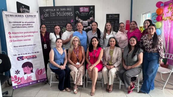 Llevan capacitación contra la violencia familiar a servidores públicos de Cosalá y Elota, Sinaloa