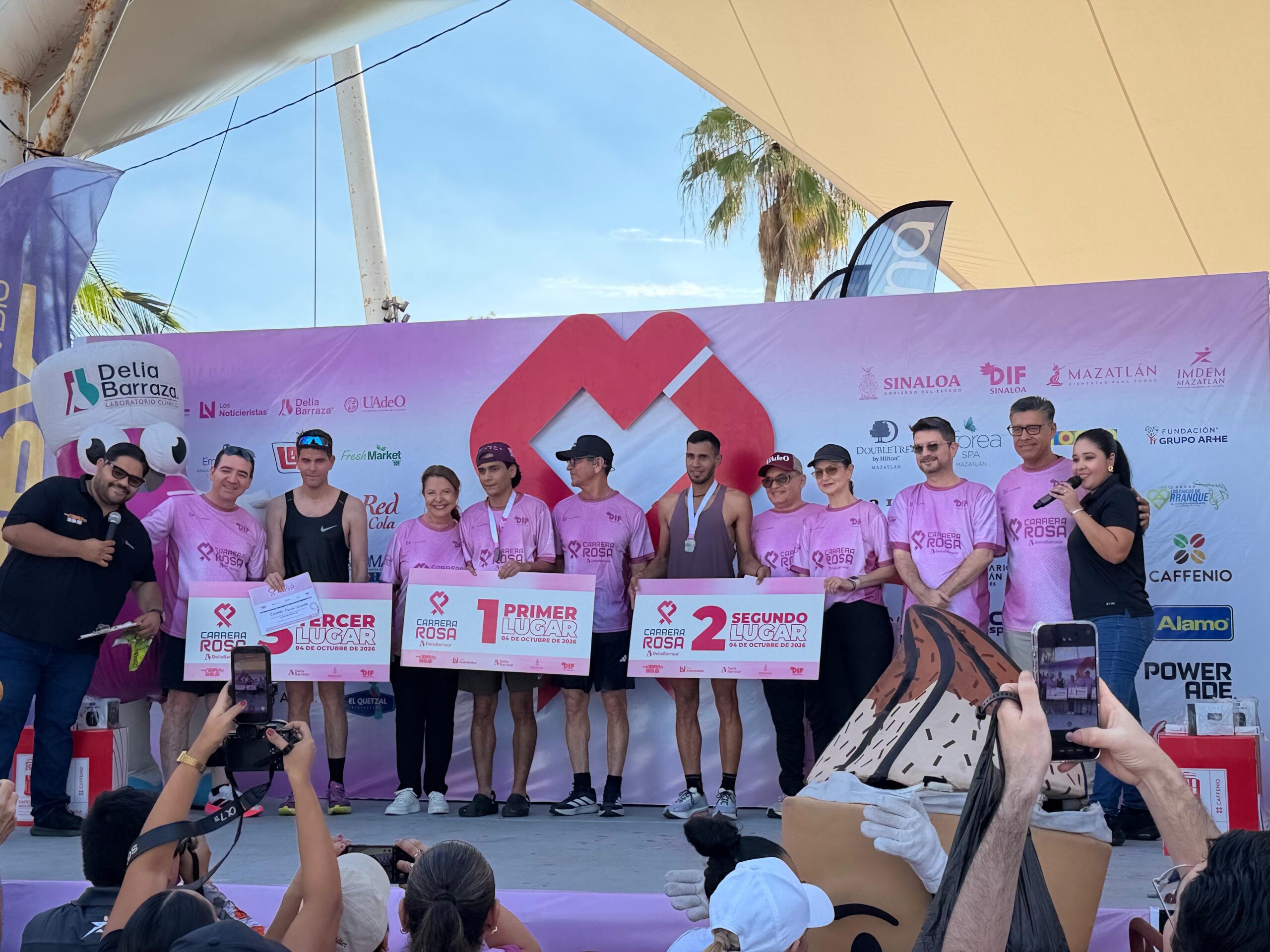 Carrera Rosa 2026 en Mazatlán