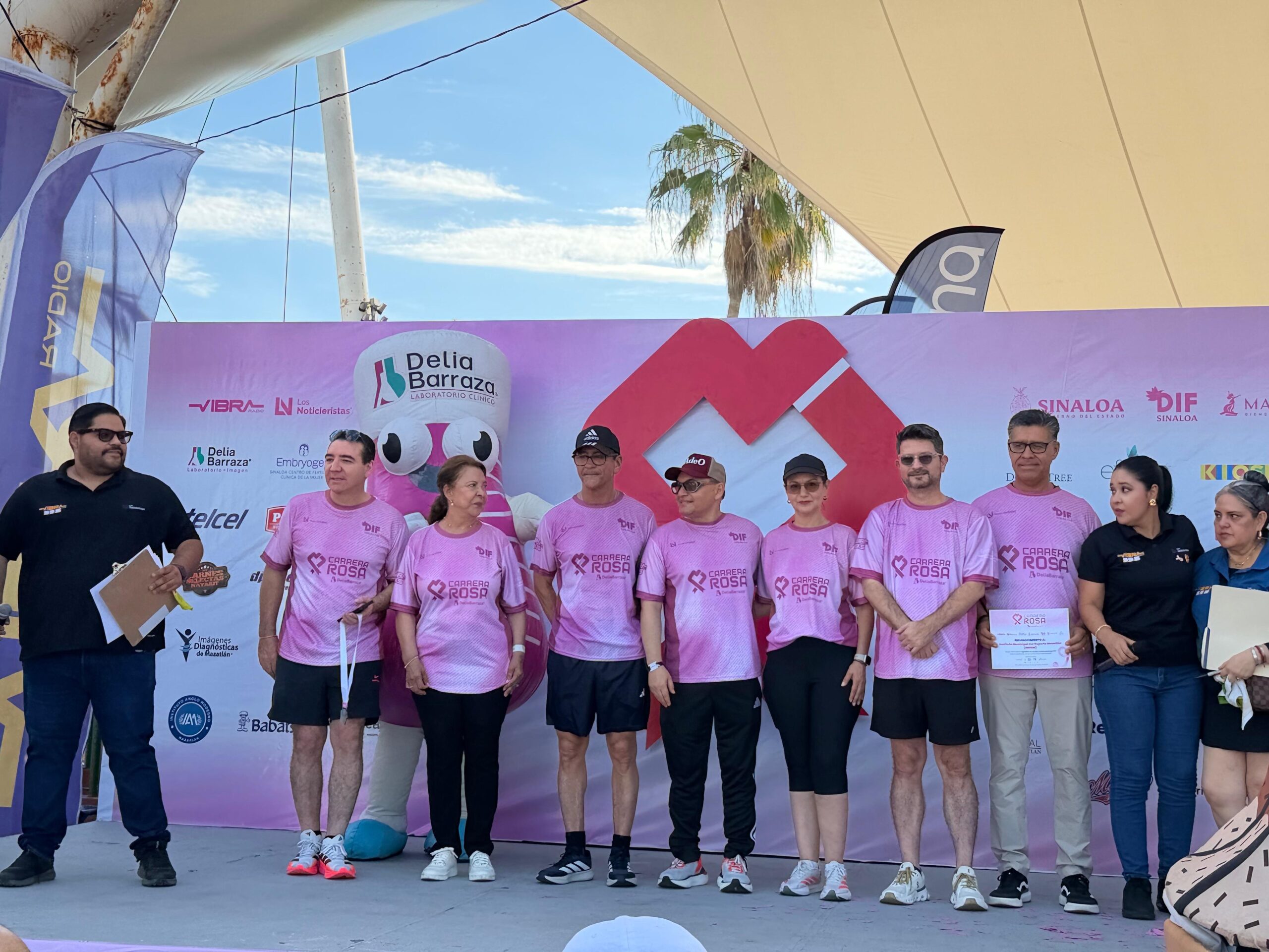 Carrera Rosa 2026 en Mazatlán