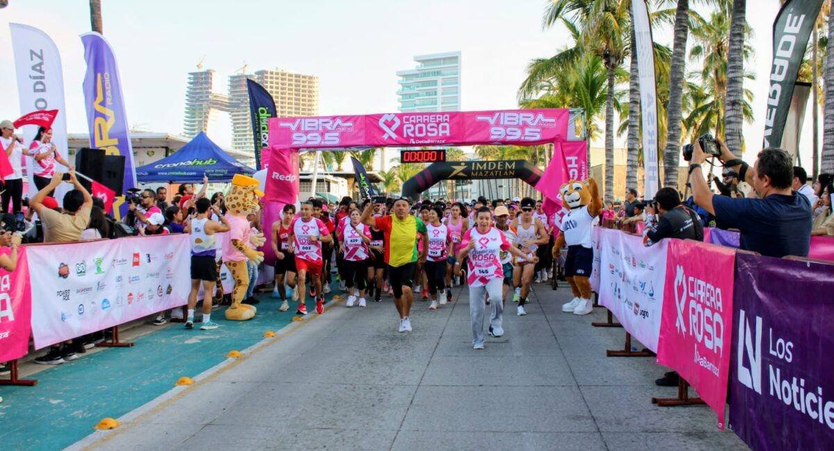 ¿Participarás en la Carrera Rosa Delia Barraza de Vibra Radio y Noticieristas? Estrella Palacios confirma operativo de seguridad en Mazatlán