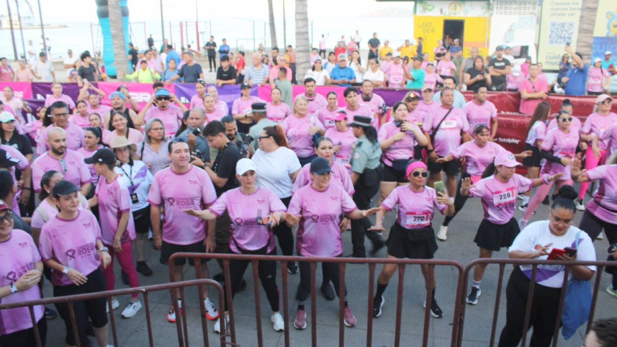 carrera rosa en mazatlan sinaloa entrenamiento