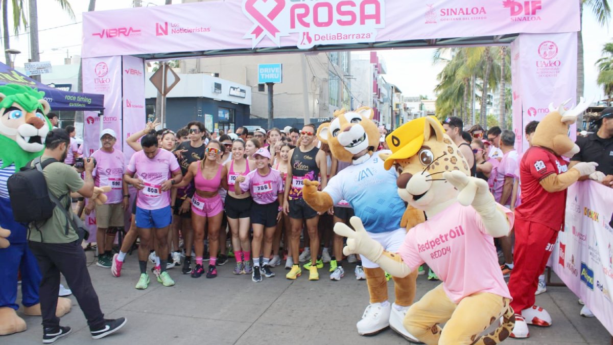 carrera rosa en mazatlan sinaloa salida