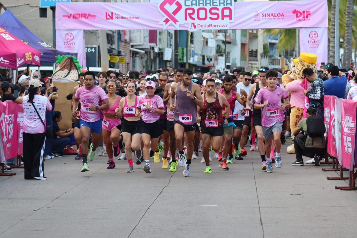 Carrera Rosa 2026 en Mazatlán
