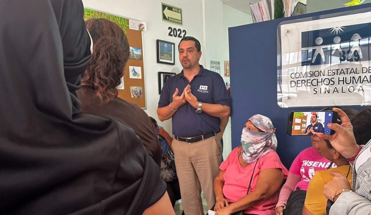 CEDH dialoga con familiares de reos del penal de El Castillo, en Mazatlán