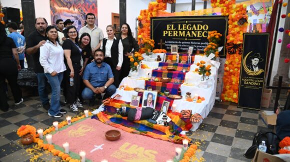UAS transforma el Edificio Central en un mosaico de memoria y tradición con la XLVII Celebración de Día de Muertos
