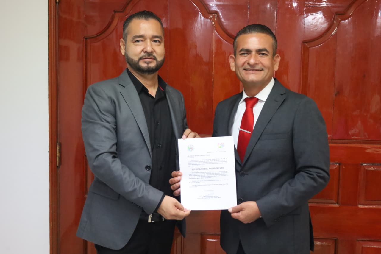 César Arturo López es nombrado secretario del Ayto. de Navolato