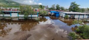 CETMAR de Topolobampo inundado