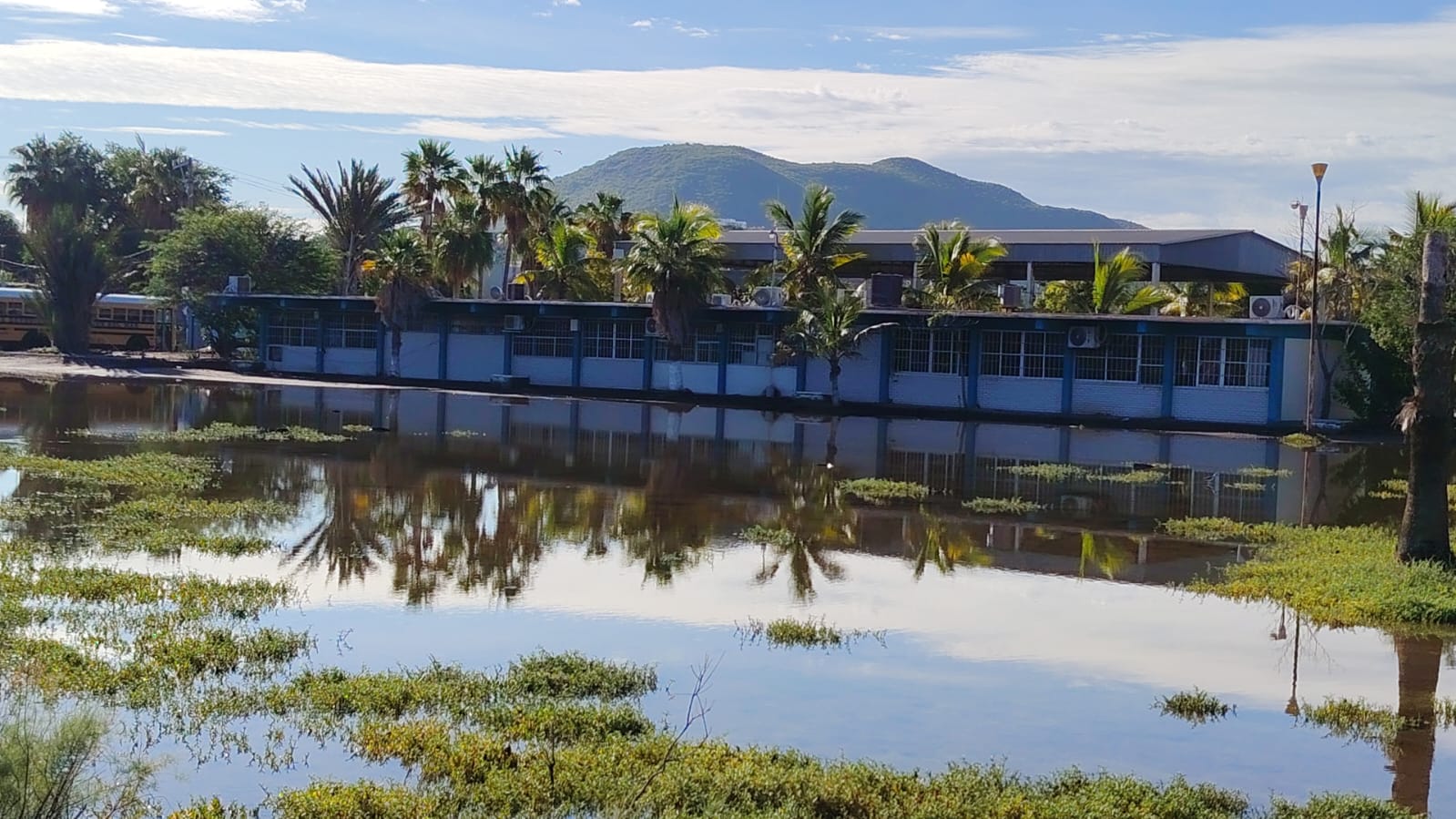 CETMAR de Topolobampo inundado
