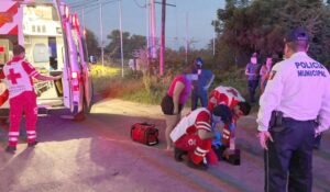 Chocan a motociclistas y los dejan lesionados en carretera de León Fonseca, Guasave, Sinaloa