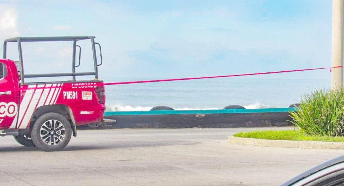 Cierran tramo del Malecón de Mazatlán, Sinaloa, por grietas y daños; habilitan rutas alternas