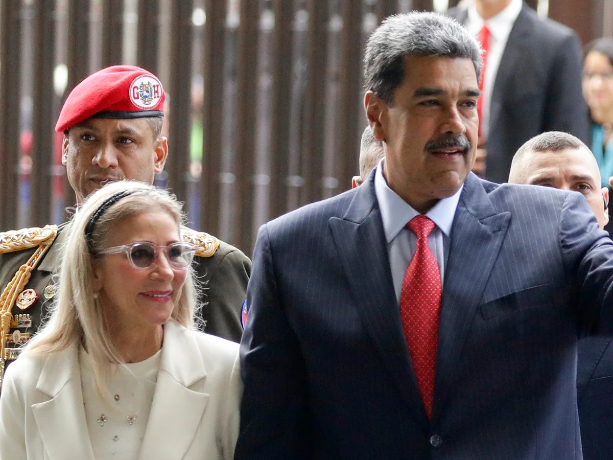 Cilia Flores y Nicolás Maduro