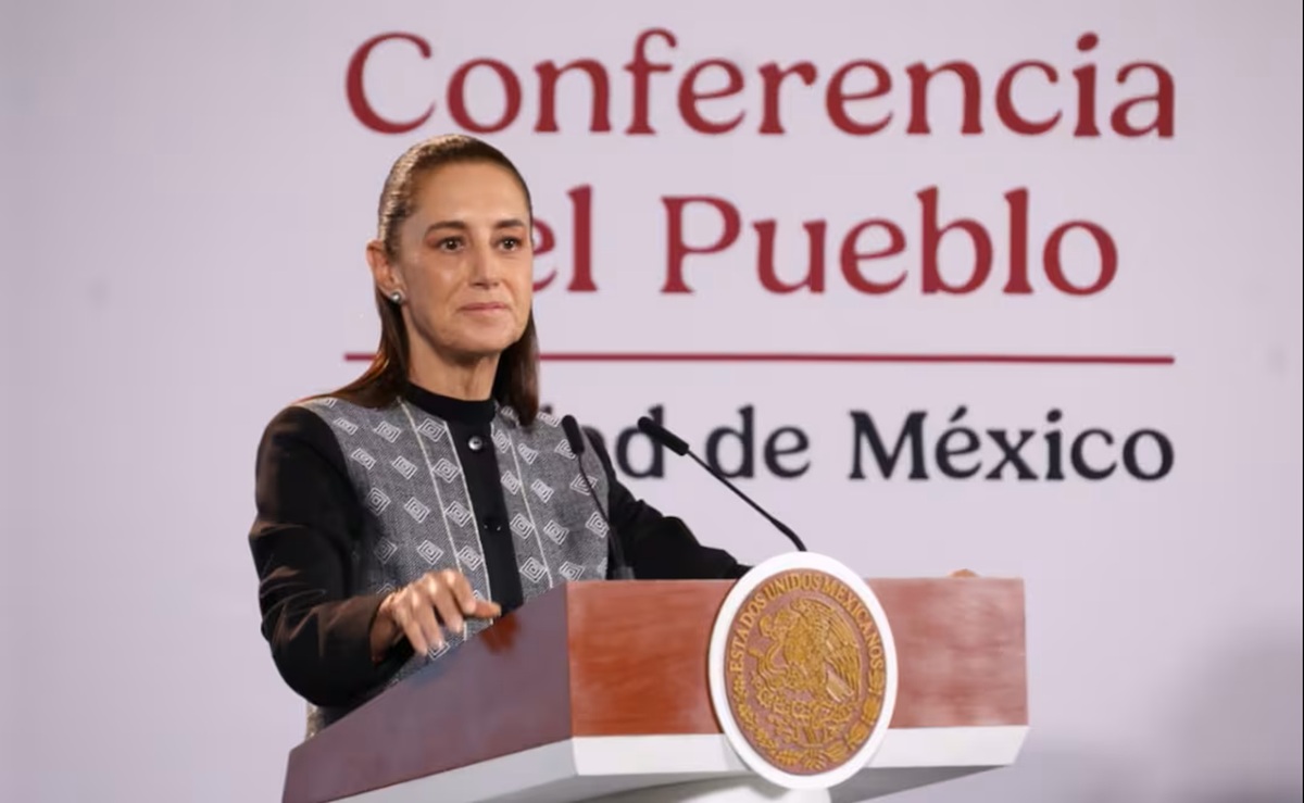 Claudia Sheinbaun en conferencia 'mañanera'