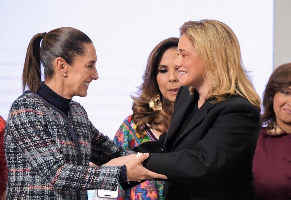 Claudia Sheinbaum y Maru Campos