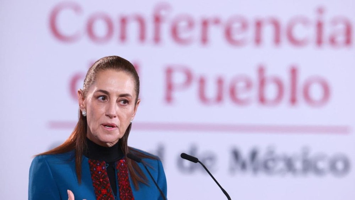 Claudia Sheinbaum en conferencia 'mañanera'