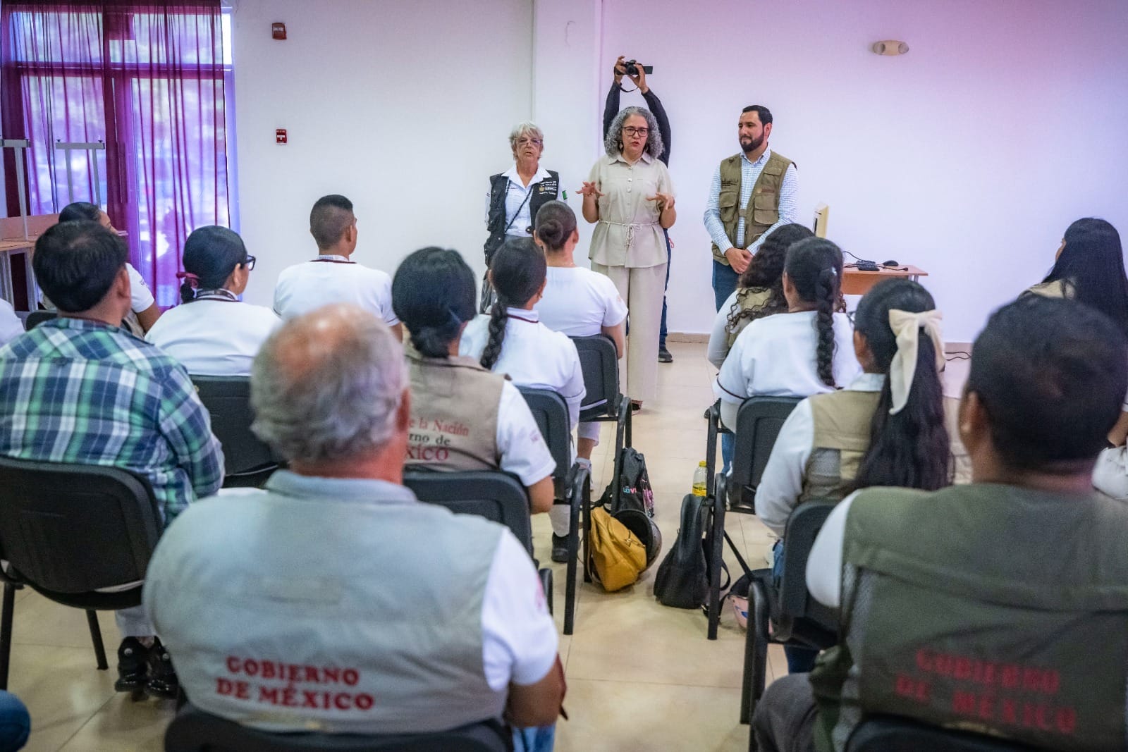 Clausura Graciela Domínguez cursos de corte de cabello en Cristo Rey, Escuinapa