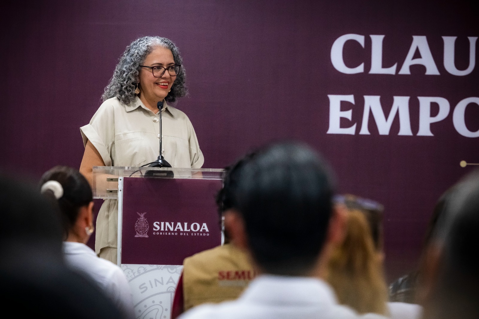 Clausura Graciela Domínguez cursos de corte de cabello en Cristo Rey, Escuinapa