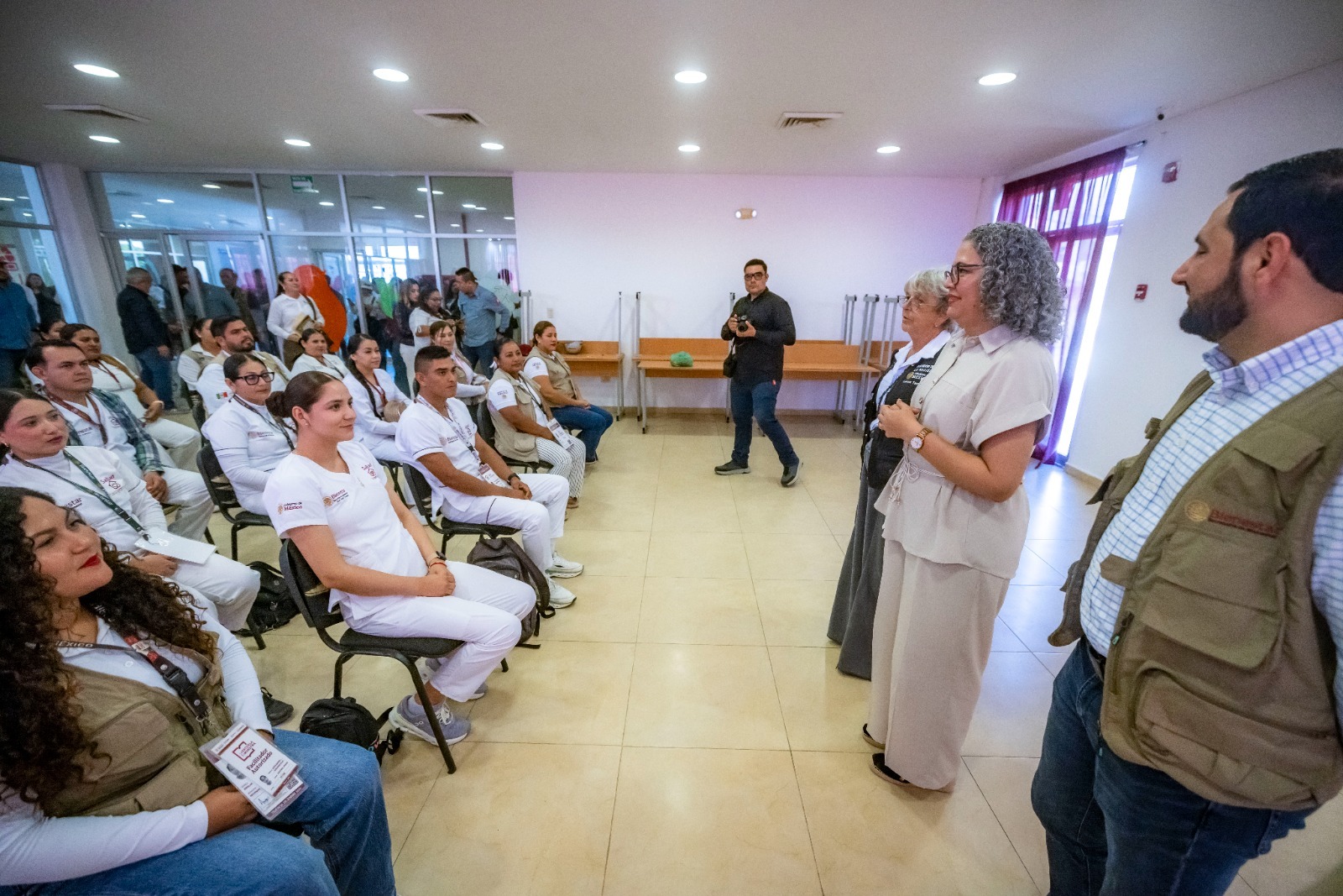 Clausura Graciela Domínguez cursos de corte de cabello en Cristo Rey, Escuinapa