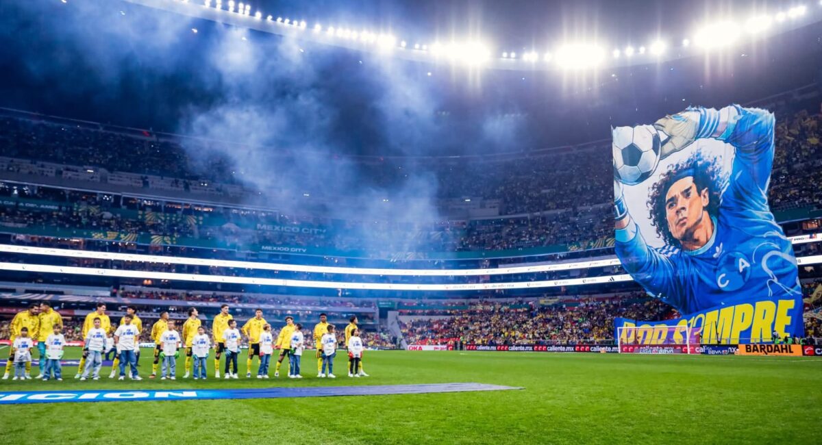 América rinde homenaje a Memo Ochoa con un emotivo reconocimiento en el Estadio Banorte