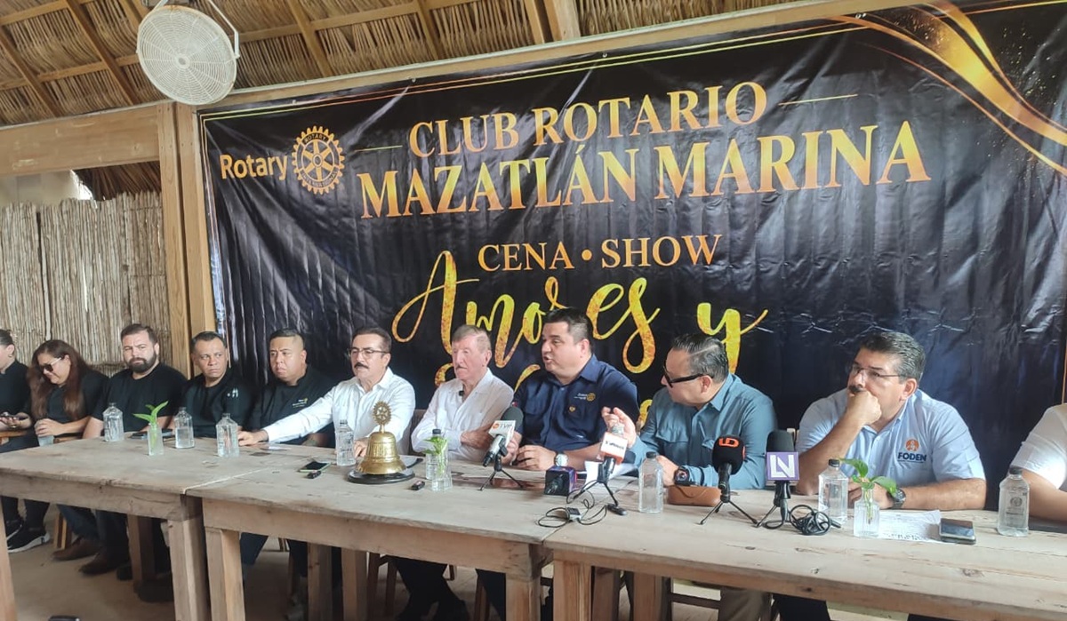 Club Rotario Mazatlán Marina entregará insignia Ciudadano Ejemplar a Germán Lizárraga