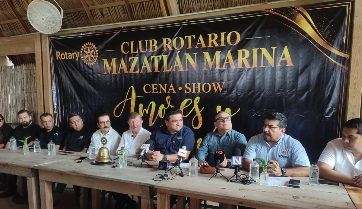 Club Rotario Mazatlán Marina entregará insignia Ciudadano Ejemplar a Germán Lizárraga
