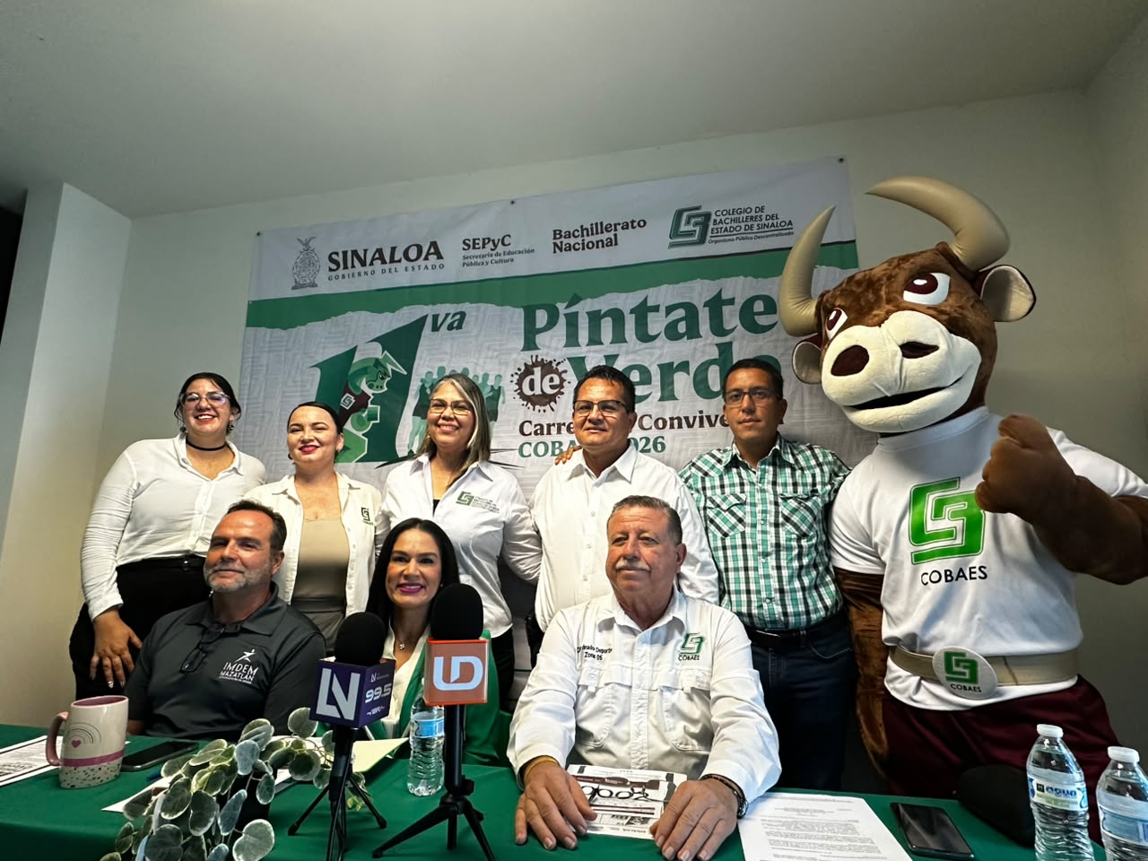 Cobaes anuncia Carrera Píntate de Verde en Mazatlán