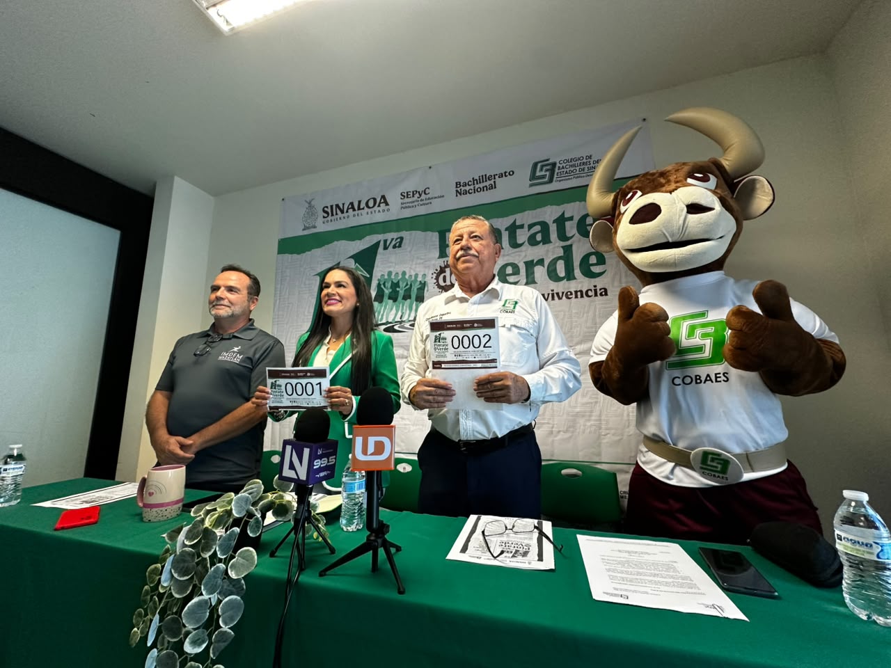 Cobaes anuncia Carrera Píntate de Verde en Mazatlán
