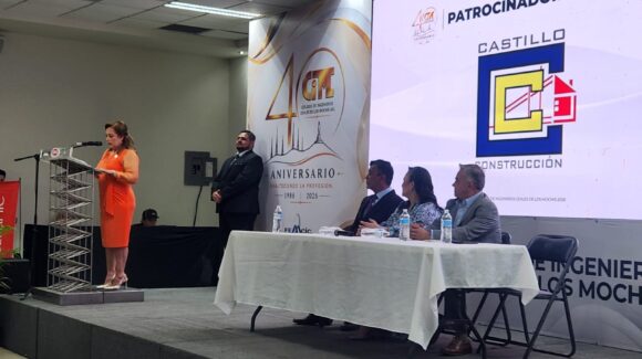 ¡De manteles largos! Ingenieros Civiles de Los Mochis celebran los 40 años de la fundación de su colegio