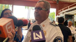 comandante de bomberos en culiacan efrain araujo zazueta