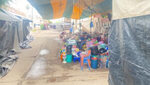 comerciantes reportan bajas ventas durante el primer fin de semana de la feria del rosario en guasave