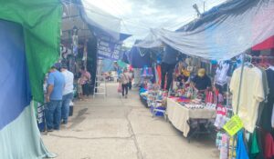 Comerciantes reportan bajas ventas durante el primer fin de semana de la Feria del Rosario en Guasave
