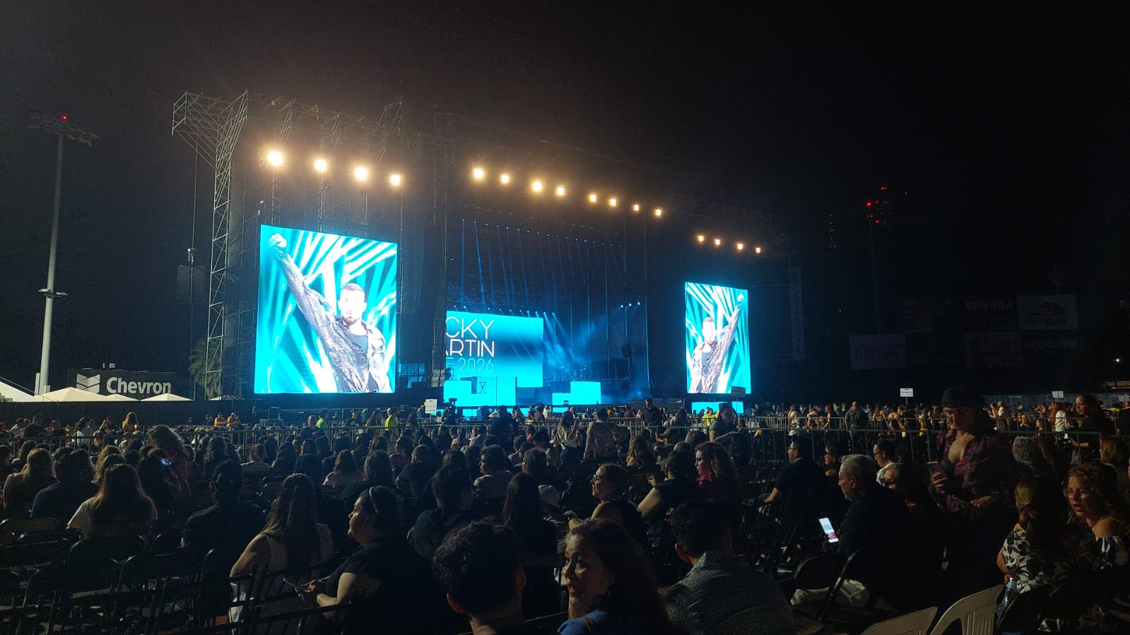 Concierto de Ricky Martin en Los Mochis