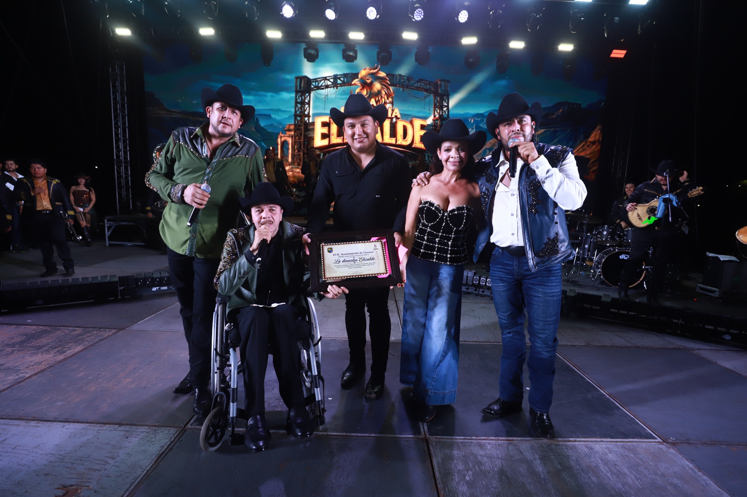 Concierto Dinastía Elizalde en Guasave