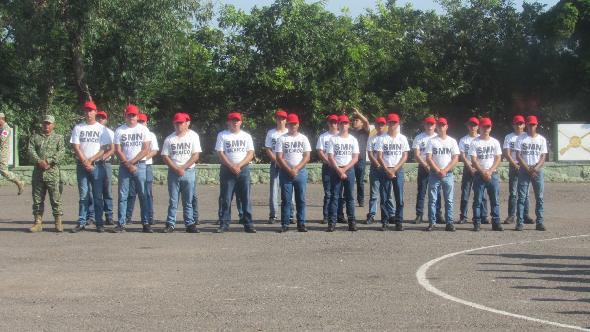 concluyen jovenes de la clase 2007 el servicio militar nacional en mazatlan evento