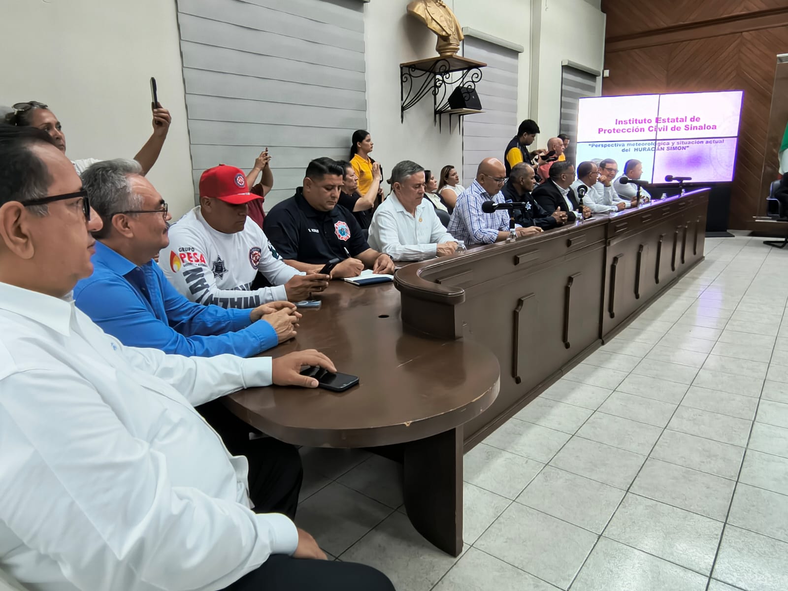 Consejo Municipal de Protección Civil en Mazatlán