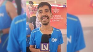 Cornelio Alarcón, ganadora de la carrera "Recuérdame Bonito" 21K