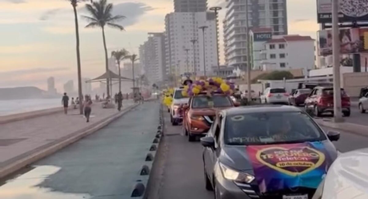CRIT Sinaloa lleva el Teletón a las calles de Mazatlán con gran caravana