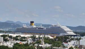 Carnival Firenze llega a Mazatlán, Sinaloa, con casi 5 mil personas; cruceros dejan ya más de 608 mdp al destino