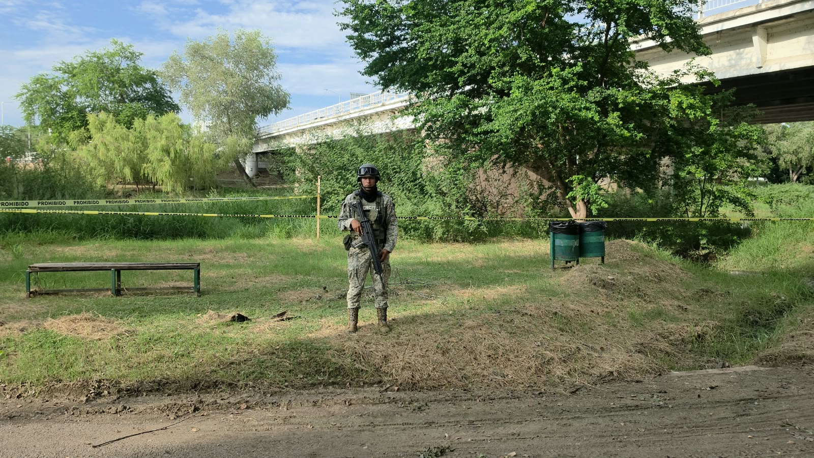 Cuerpo hallado en el río Tamazula, Culiacán