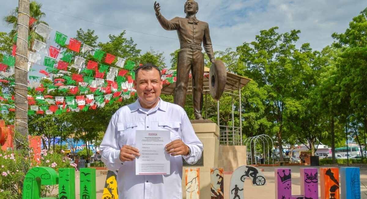 Confiado en su trayectoria en el servicio público, Daniel Parra formaliza su registro para buscar la Coordinación de Morena en Salvador Alvarado