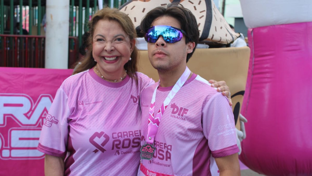 delia barraza comparte desde la carrera rosa en mazatlan sinaloa su historia joven