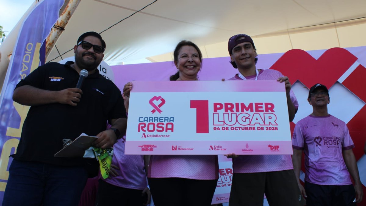 delia barraza comparte desde la carrera rosa en mazatlan sinaloa su historia primer