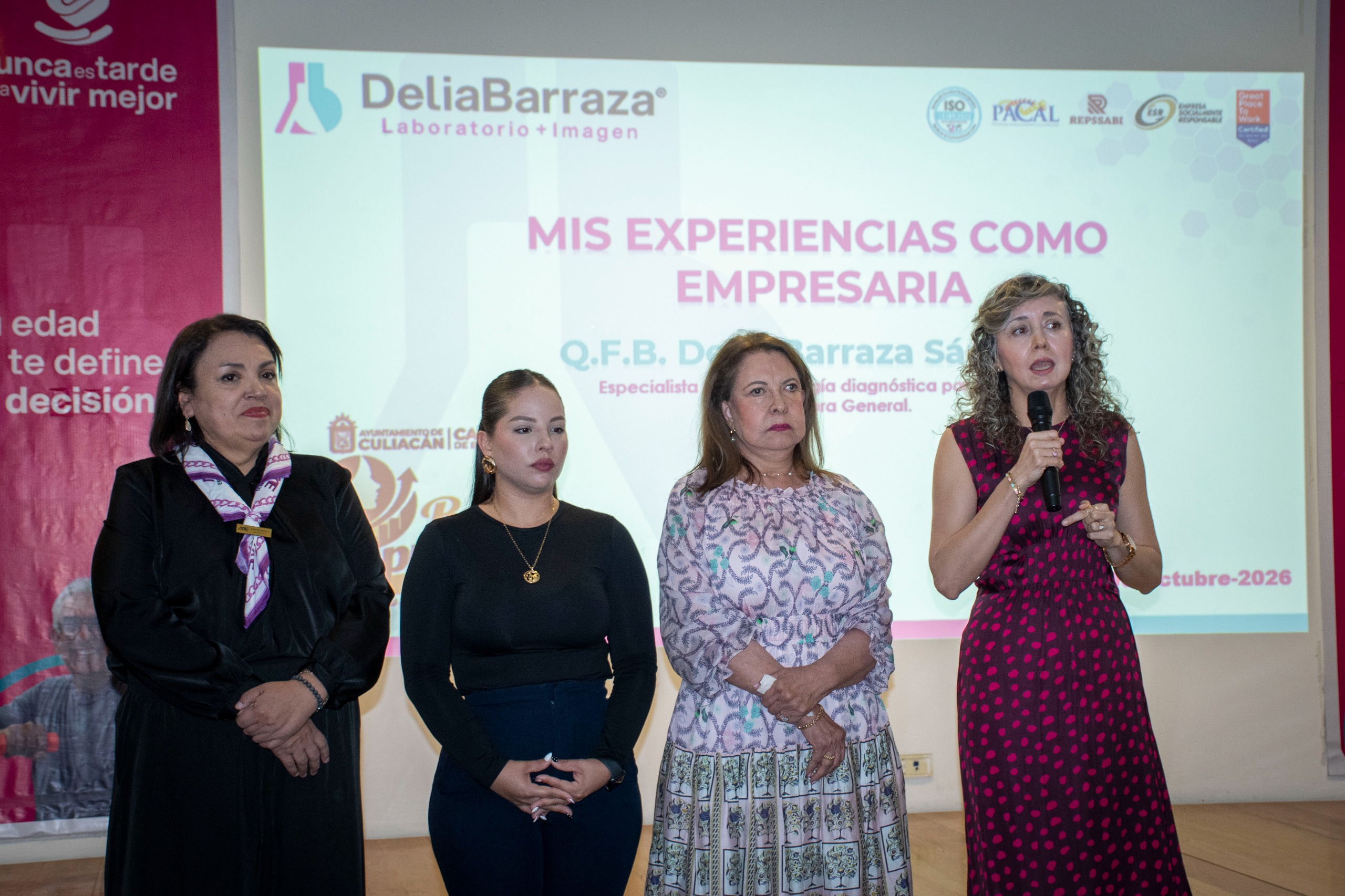 Encuentro Red Emprende Mujer, encabezado por Delia Barraza, en Culiacán