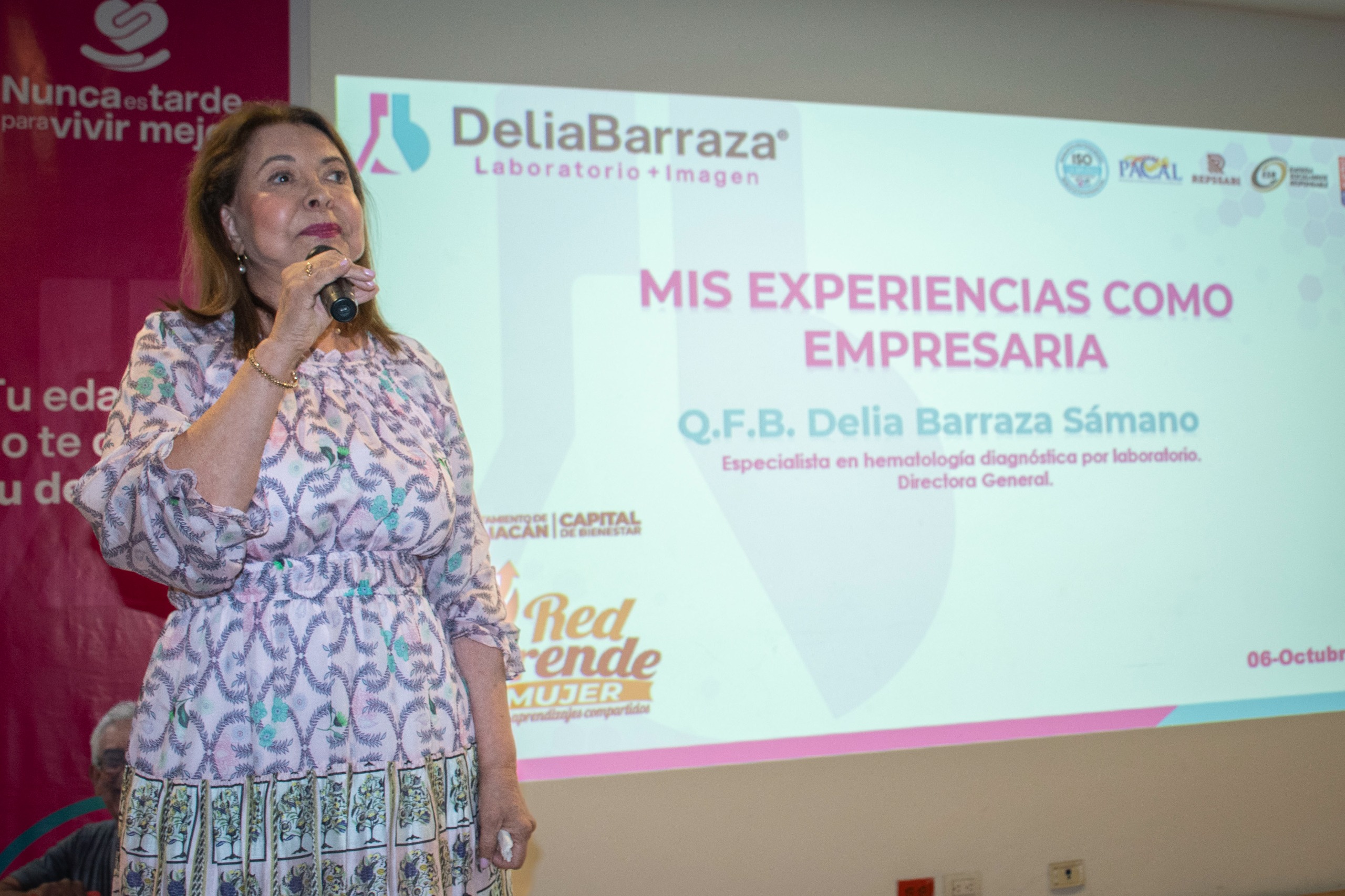 Encuentro Red Emprende Mujer, encabezado por Delia Barraza, en Culiacán