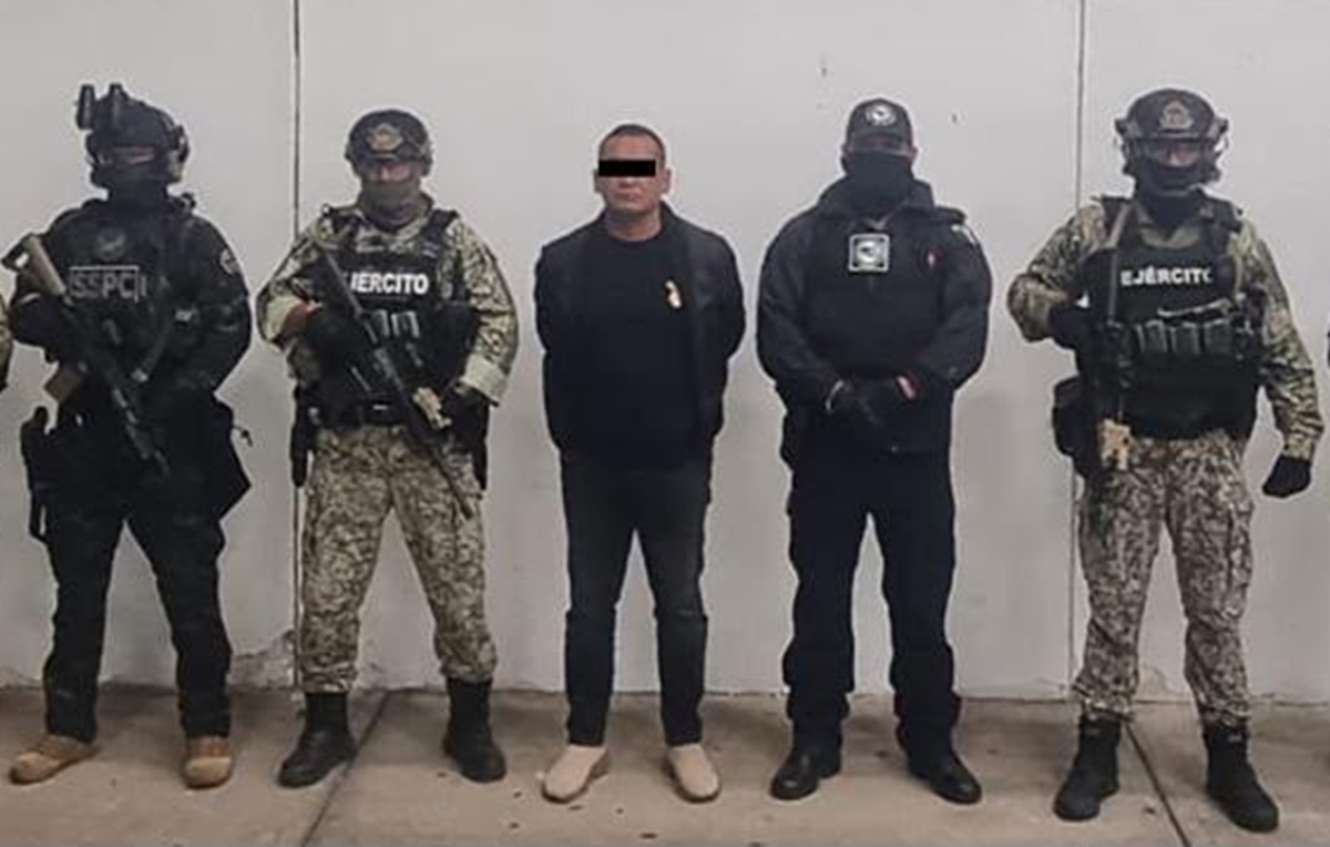 Detención de Iván 'N', alias 'El Tanque' del CJNG