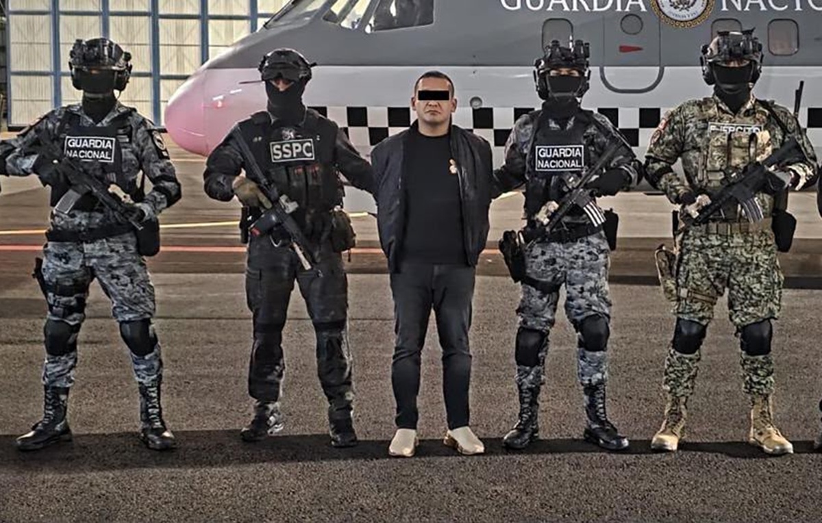 Detención de Iván 'N', alias 'El Tanque' del CJNG