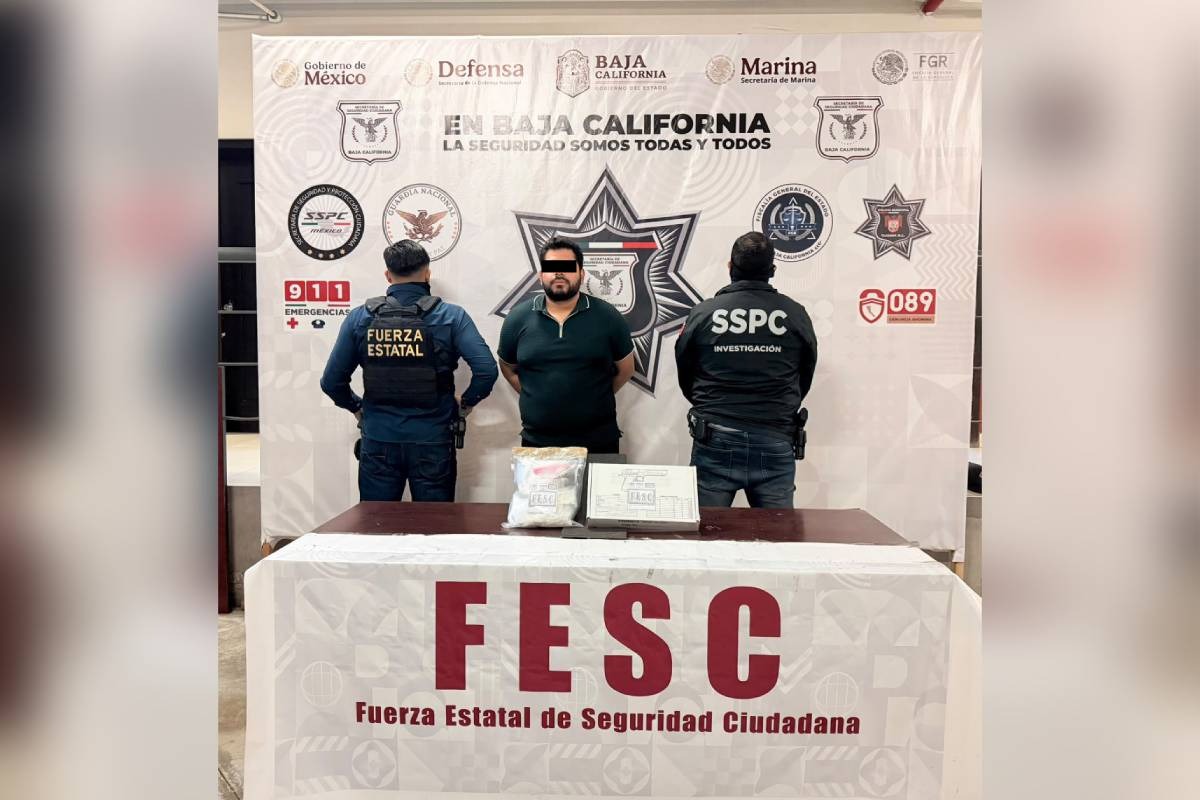 Detención de Luis Adán 'N', alias 'El 500'